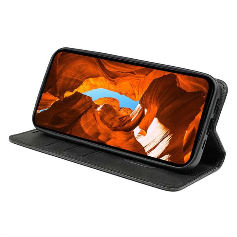 Folio Deksel Lær Samsung Galaxy S25 Plus 5g Mobildeksel Vintagestil