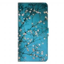 Folio Deksel Samsung Galaxy S25 Plus 5g Blomstrende Grener Beskyttelse Deksel
