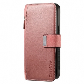 Folio Deksel Samsung Galaxy S25 Plus 5g Caseneo Magnetisk Avtakbar Urkasse