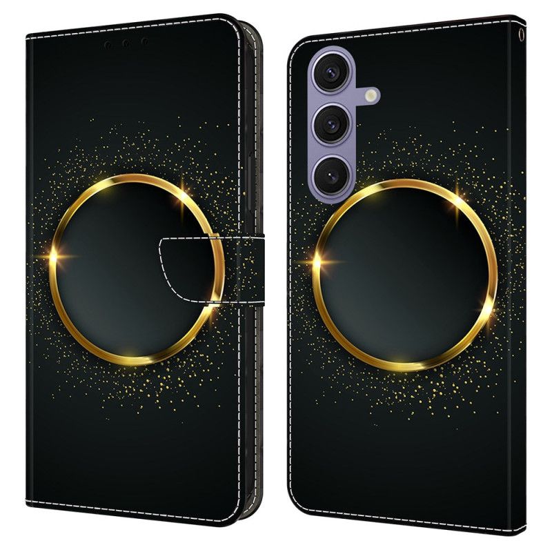 Folio Deksel Samsung Galaxy S25 Plus 5g Gullsirkel