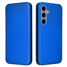 Folio Deksel Samsung Galaxy S25 Plus 5g Karbonfiber