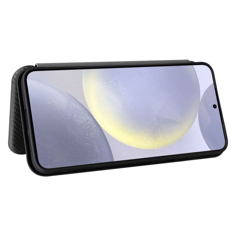 Folio Deksel Samsung Galaxy S25 Plus 5g Karbonfiber