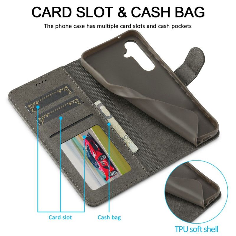 Folio Deksel Samsung Galaxy S25 Plus 5g Lcimeeke Beskyttelse Deksel