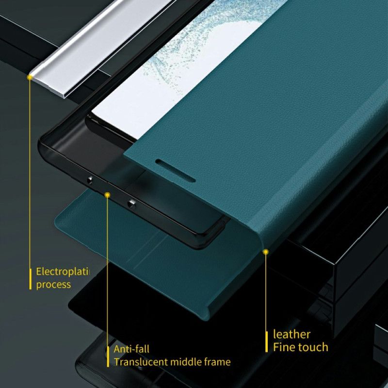 Folio Deksel Til Samsung Galaxy S25 Plus 5g Nytt Design