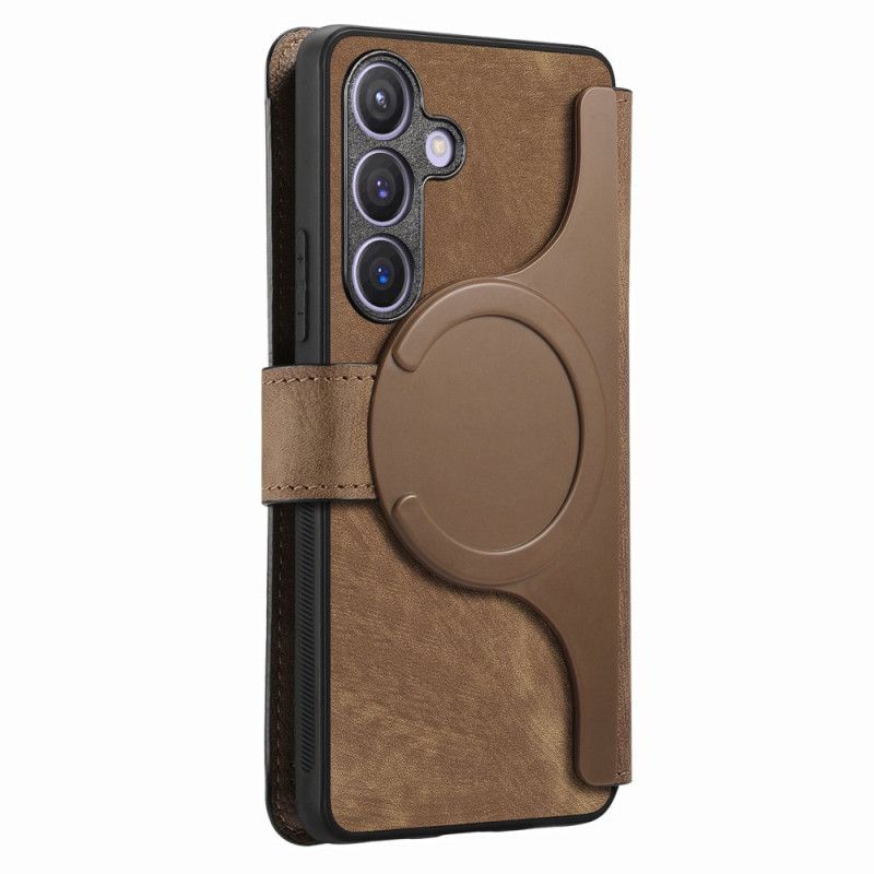 Lærdeksel Folio Deksel Samsung Galaxy S25 Plus 5g Caseneo