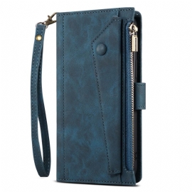 Lærdeksel Folio Deksel Samsung Galaxy S25 Plus 5g Mobildeksel Eseble Star-serien