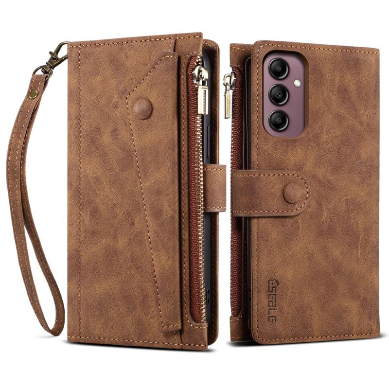 Lærdeksel Folio Deksel Samsung Galaxy S25 Plus 5g Mobildeksel Eseble Star-serien