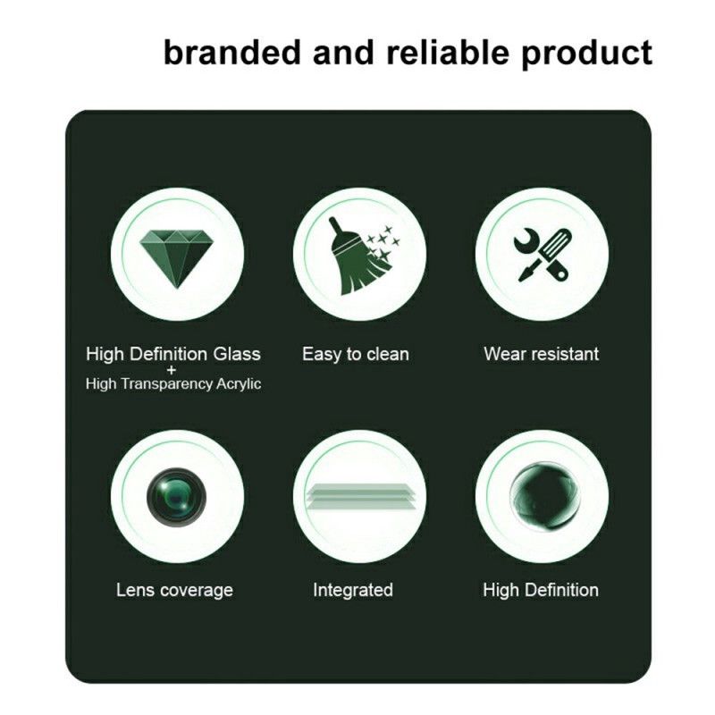 Linsebeskytter I Herdet Glass For Samsung Galaxy S25 Plus 5g