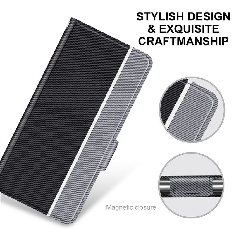 Folio Deksel Til Samsung Galaxy S21 Plus 5G Victoria Style Leather