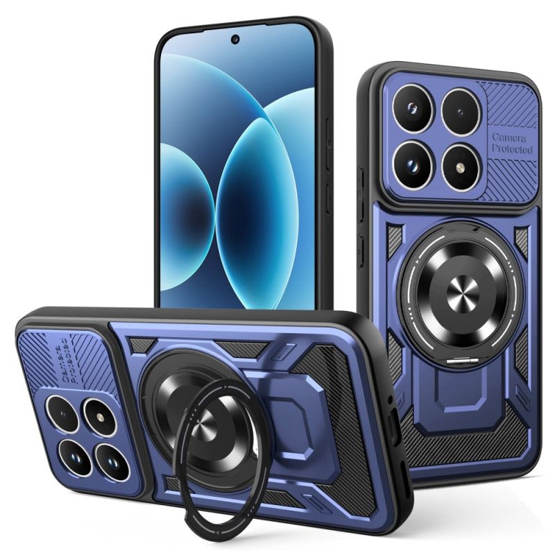 Deksel Til Xiaomi 17 Magnetisk Med Roterende Stativ