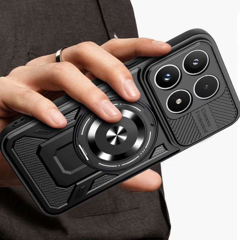 Deksel Til Xiaomi 17 Magnetisk Med Roterende Stativ