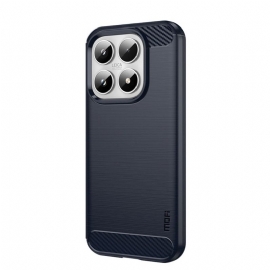 Deksel Xiaomi 17 Børstet Karbonfiber Beskyttelse Deksel