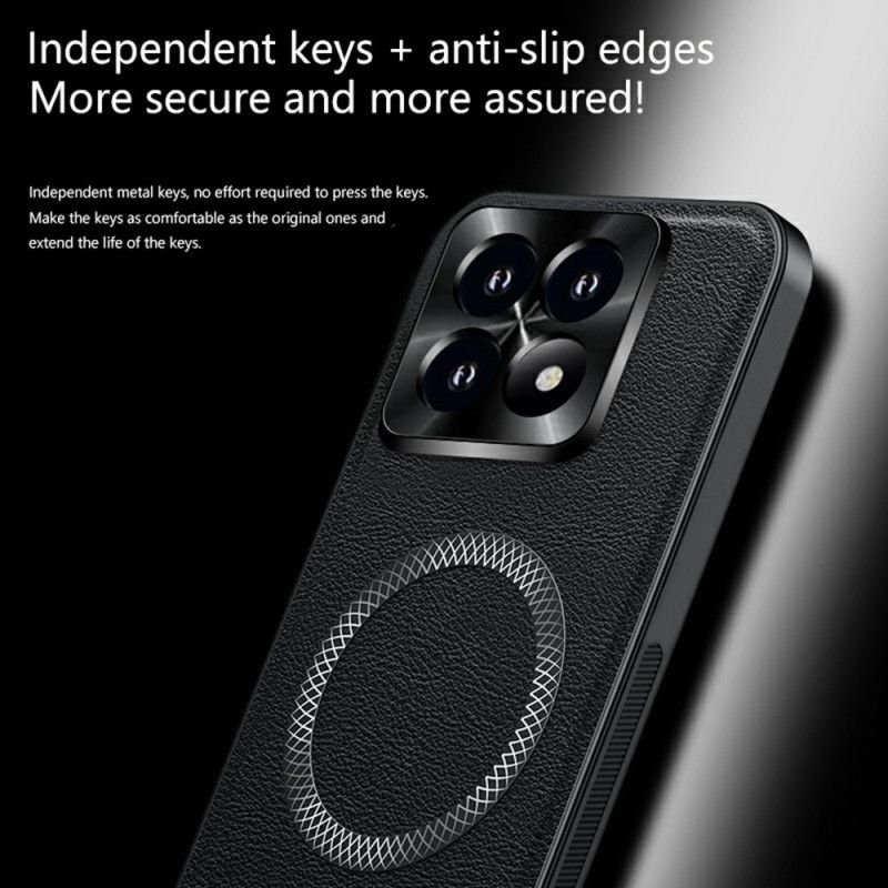 Deksel Xiaomi 17 Magsafe-skinneffekt