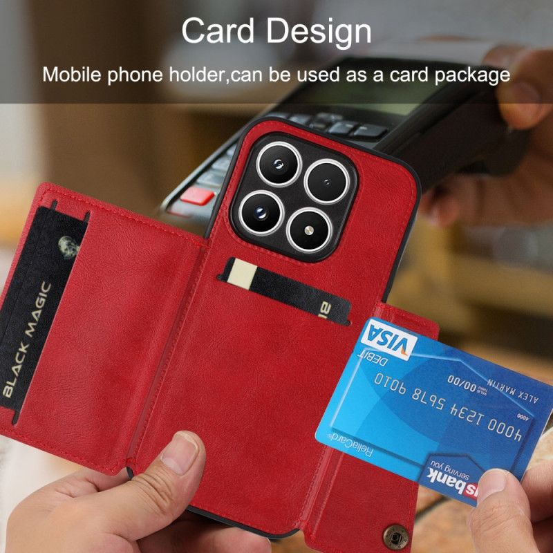 Deksel Xiaomi 17 Mobildeksel Kortholder Og Stativ