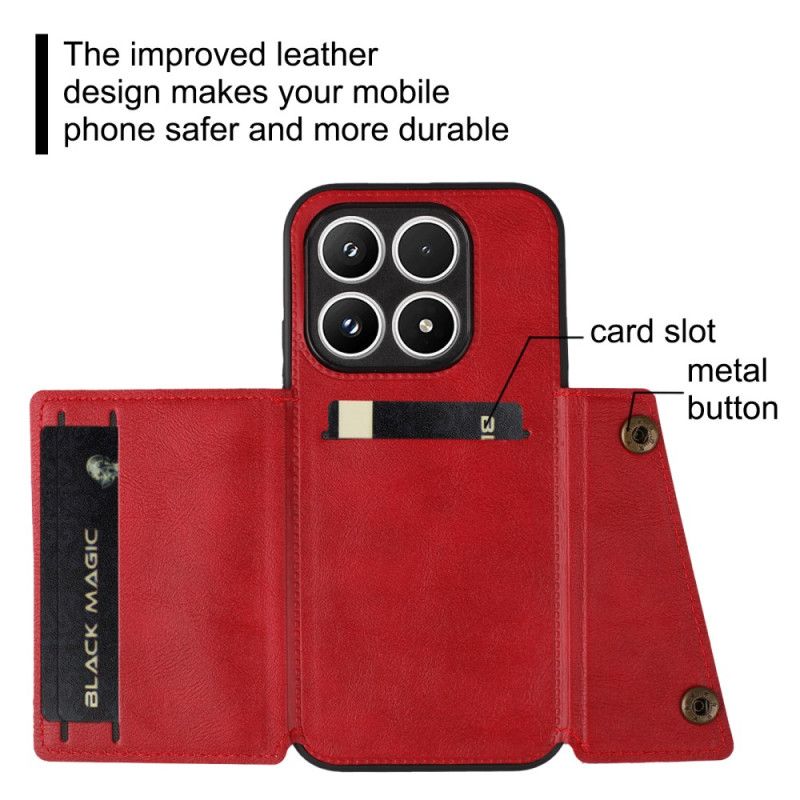 Deksel Xiaomi 17 Mobildeksel Kortholder Og Stativ