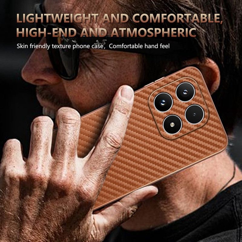 Deksel Xiaomi 17 Mobildeksel Tekstur Azns Karbonfiber