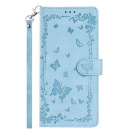 Folio Deksel Til Xiaomi 17 Blomsterhage