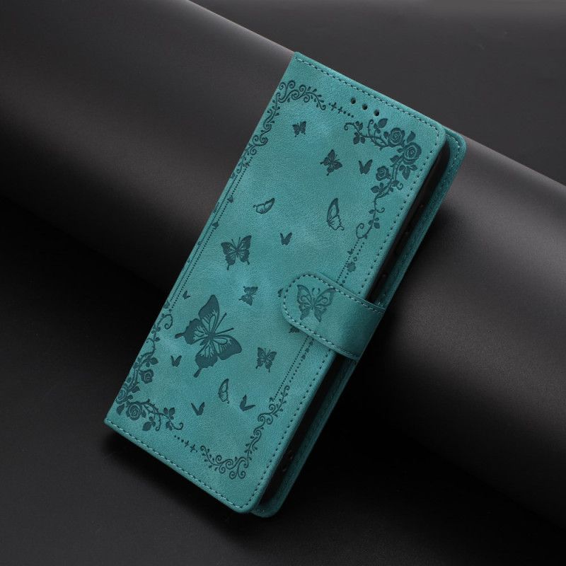 Folio Deksel Til Xiaomi 17 Blomsterhage