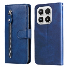 Folio Deksel Til Xiaomi 17 Glidelåslomme