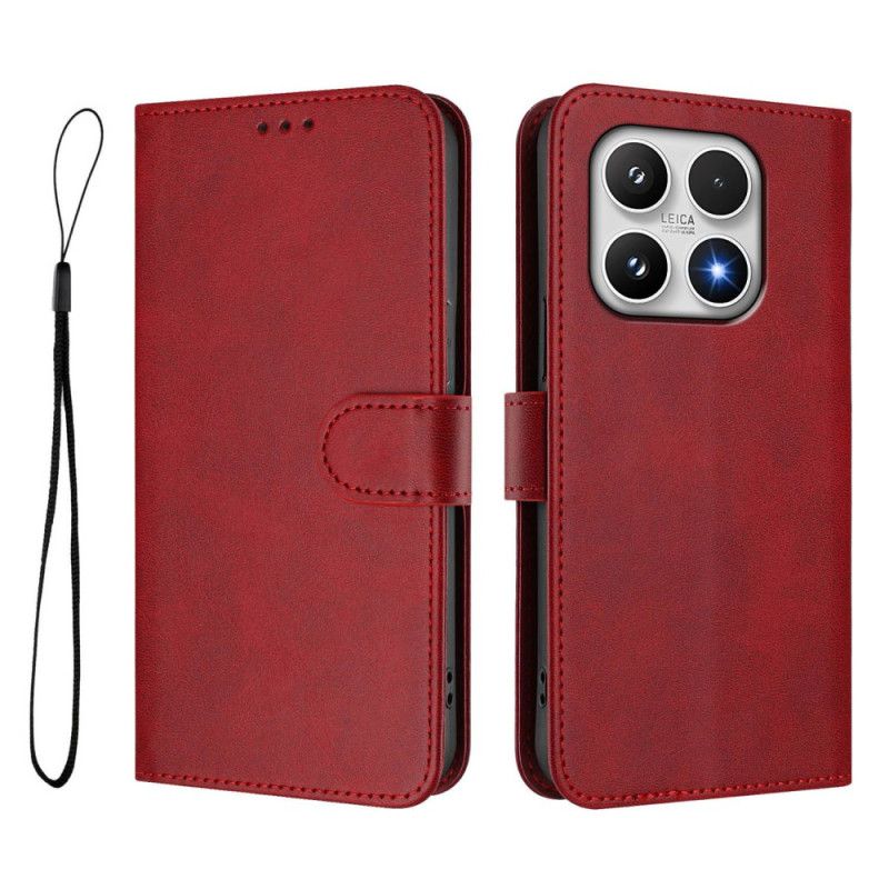 Folio Deksel Til Xiaomi 17 Rfid-beskyttelse Skinneffekt