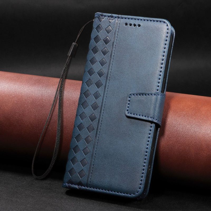 Lærdeksel Folio Deksel Xiaomi 17 Diamantkant