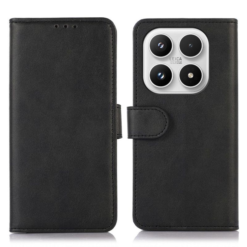 Lærdeksel Folio Deksel Xiaomi 17 Mobildeksel Fuskeskinn