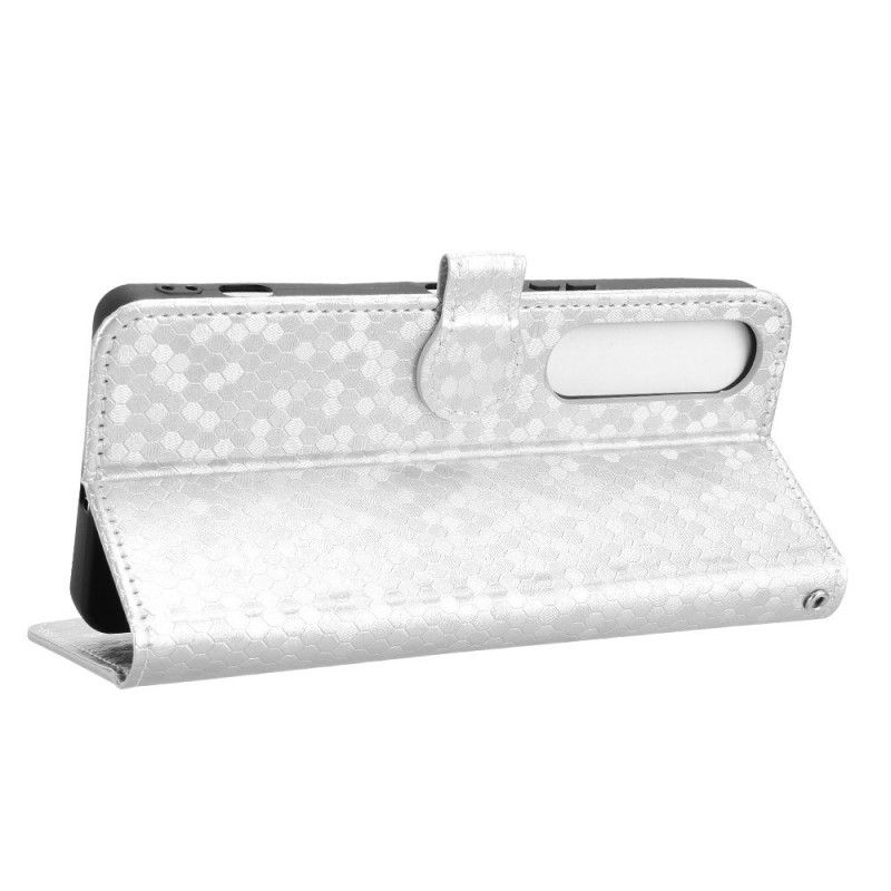 Folio Deksel Sony Xperia 1 Vii Skinnende Prikker