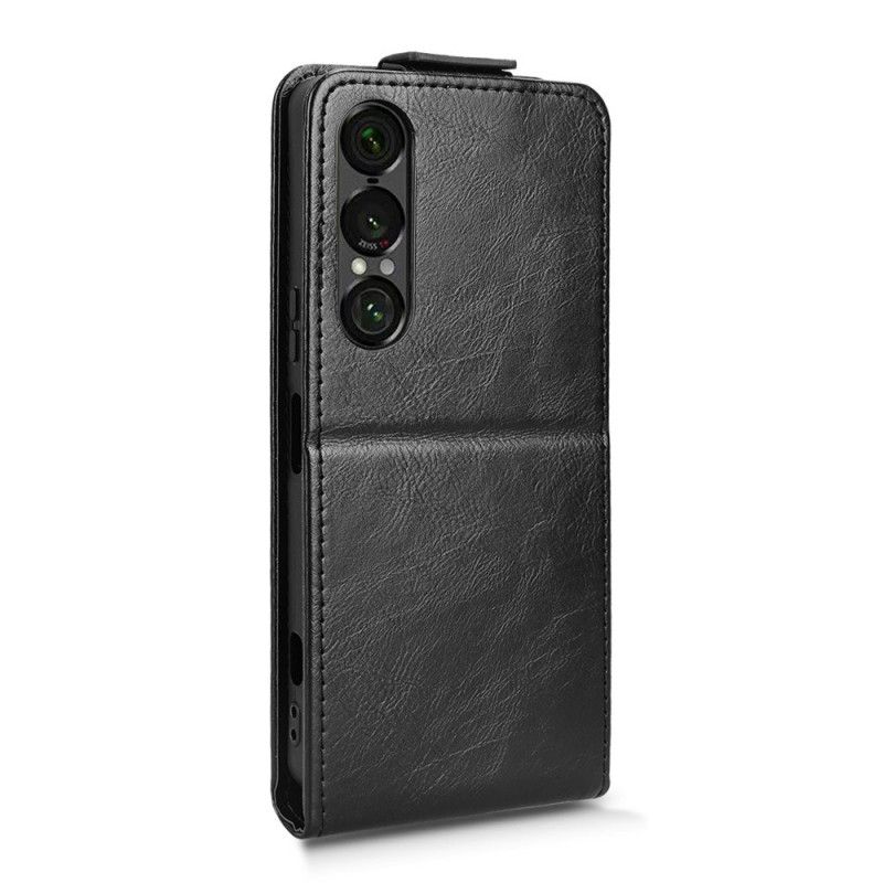 Folio Deksel Sony Xperia 1 Vii Vertikal Klaffdesign