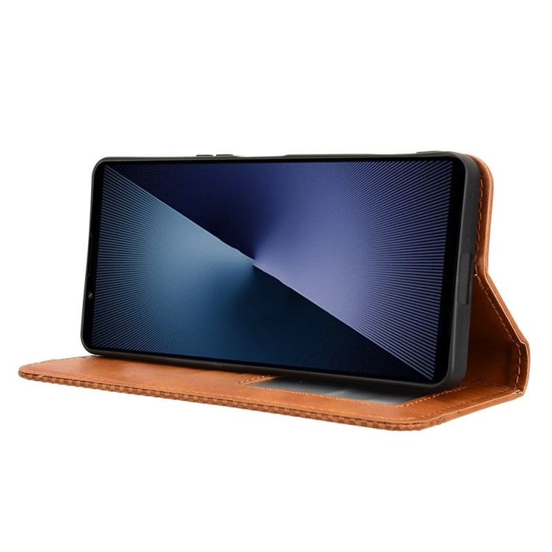 Folio Deksel Sony Xperia 1 Vii Vintage Kant