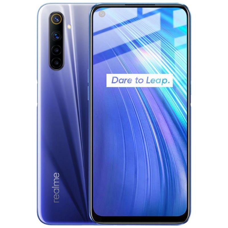 Realme 6 Skjermbeskytter I Herdet Glass I Full Størrelse