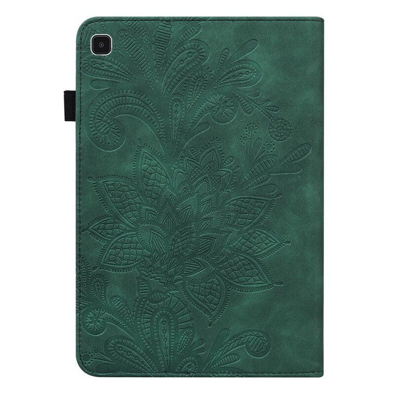 Etui Til Samsung Galaxy Tab A7 Lite Blomstermandala