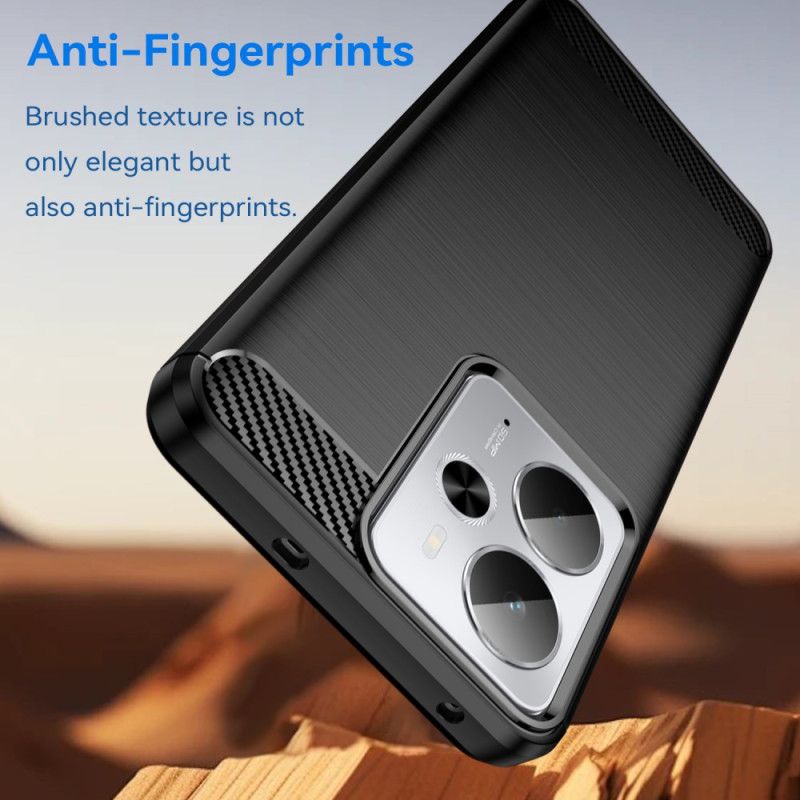 Deksel Realme 14 5g Børstet Karbonfiber Beskyttelse Deksel