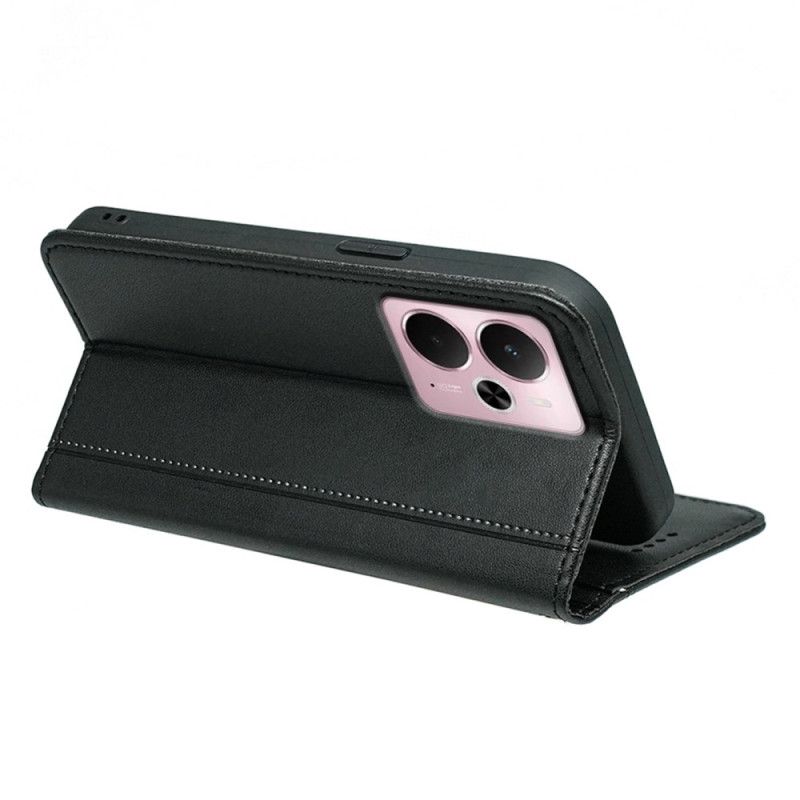 Folio Deksel Lær Realme 14 5g Mobildeksel Avtakbar Stropp