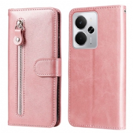 Folio Deksel Realme 14 5g Glidelåslomme