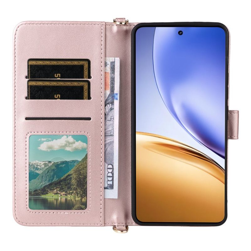 Folio Deksel Realme 14 5g Rem Og Skulderrem