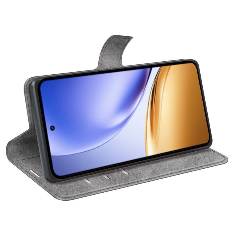 Folio Deksel Realme 14 5g Skinnstil