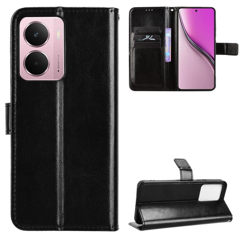 Folio Deksel Til Realme 14 5g Flakete Kunstskinn