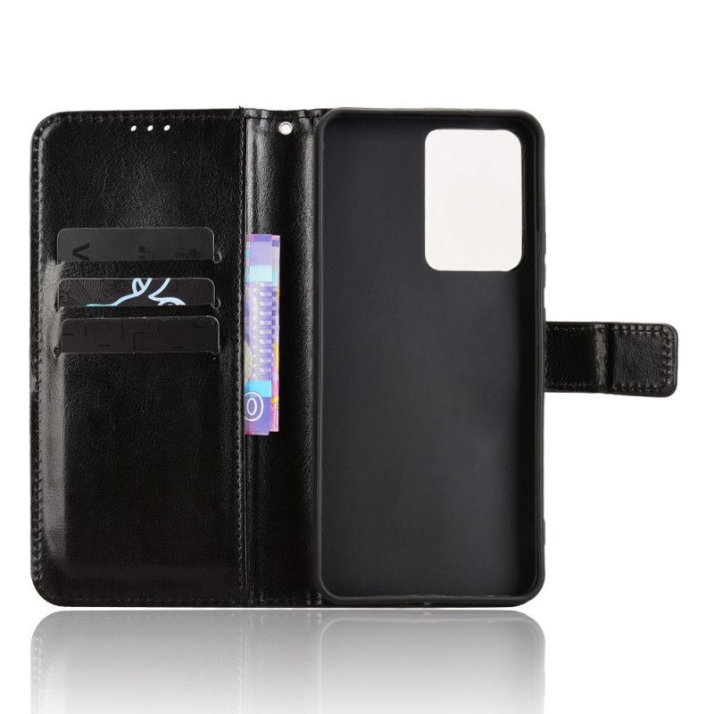 Folio Deksel Til Realme 14 5g Flakete Kunstskinn