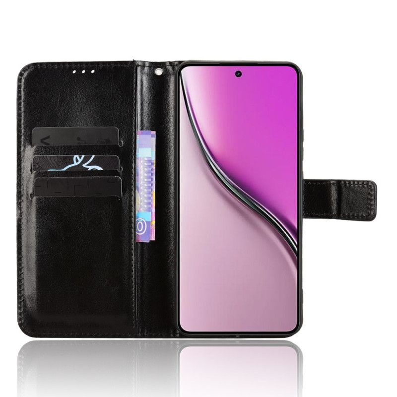 Folio Deksel Til Realme 14 5g Flakete Kunstskinn