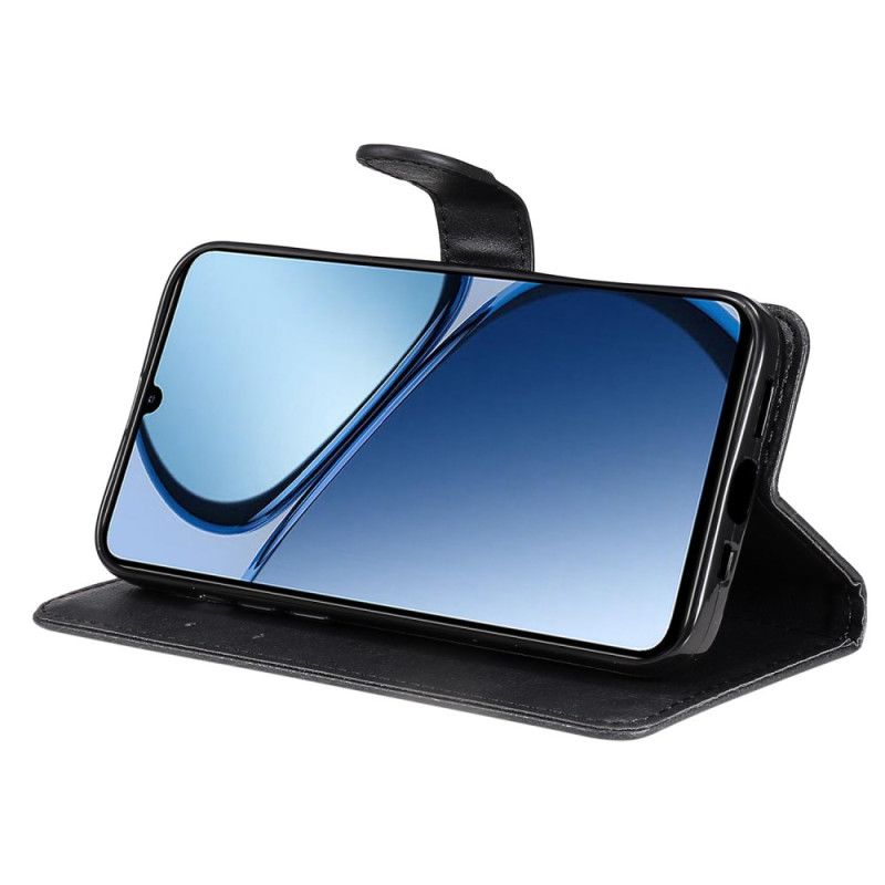 Folio Deksel Realme Note 60x Ensfarget Kunstskinn