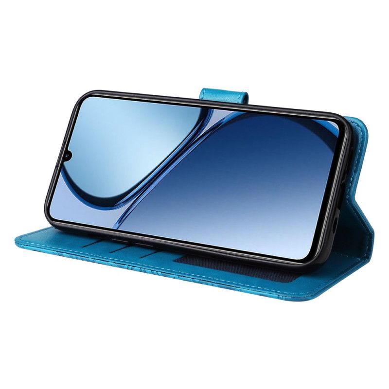 Folio Deksel Realme Note 60x Solsikkemønster