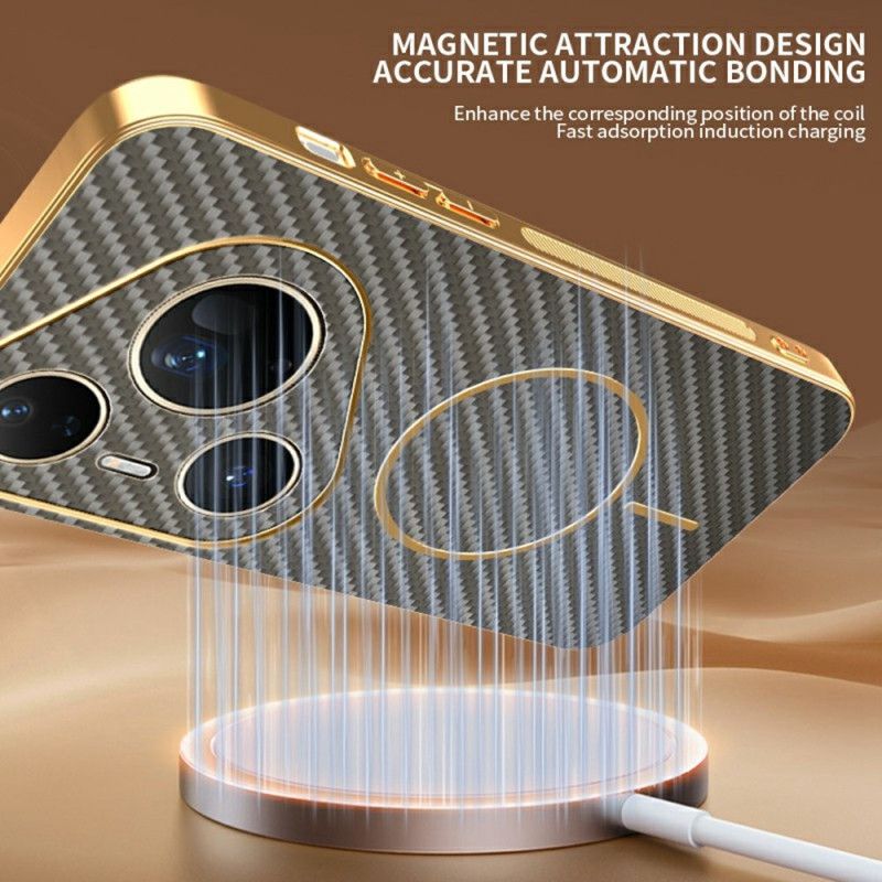 Deksel Huawei Pura 80 Ultra Karbonfibertekstur