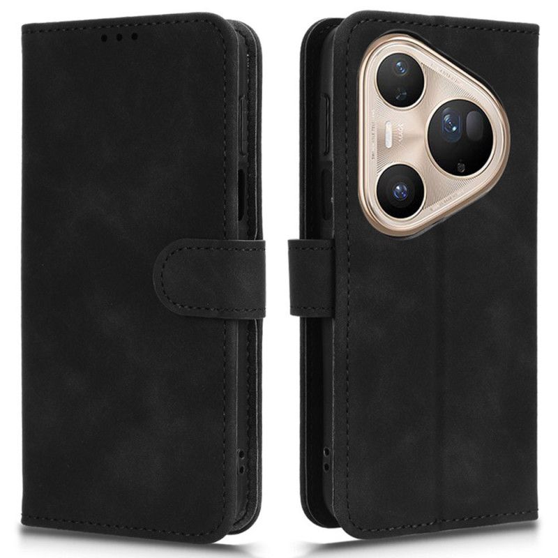 Folio Deksel Huawei Pura 80 Ultra Semsket Skinneffekt