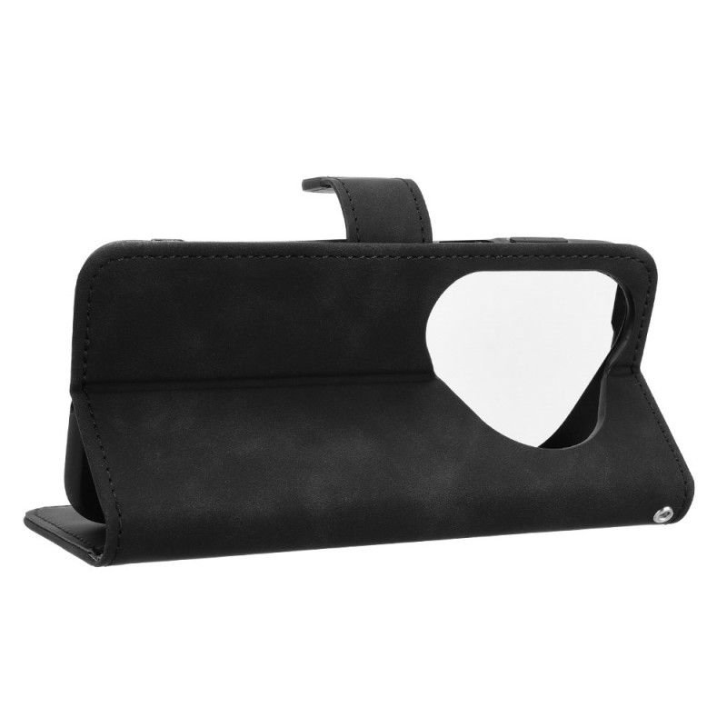 Folio Deksel Huawei Pura 80 Ultra Semsket Skinneffekt