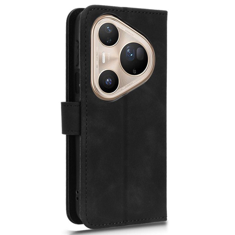 Folio Deksel Huawei Pura 80 Ultra Semsket Skinneffekt