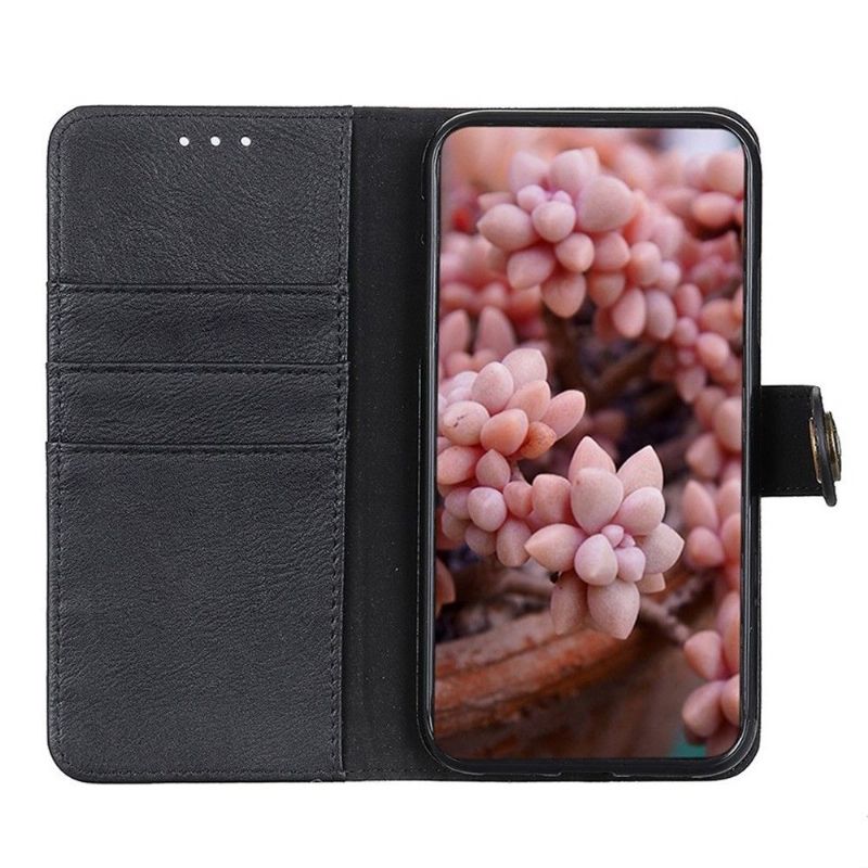 Folio Deksel Til Vivo V23 5G Khazneh Imitert Skinn