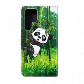 Lærdeksel Til Samsung Galaxy S22 Ultra 5G Perched Panda