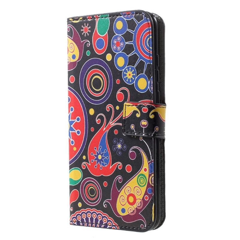 Etui Til Honor 10 Lite Paisley-mønsterkortholder