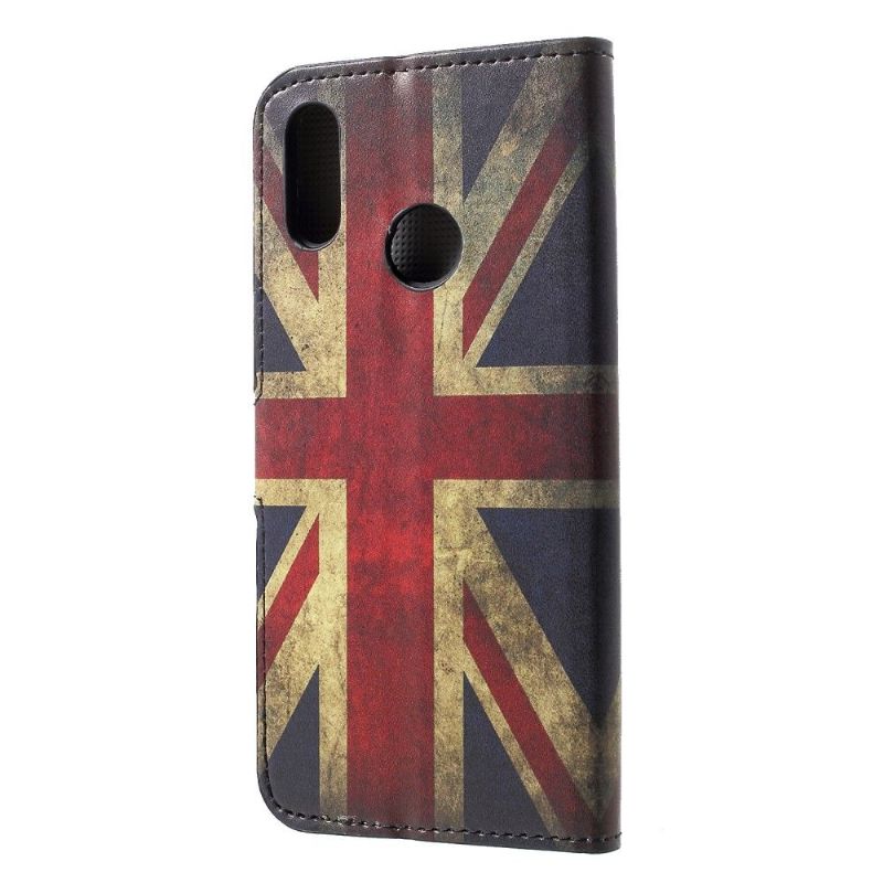 Etui Til Honor 10 Lite Vintage Engelsk Flagg