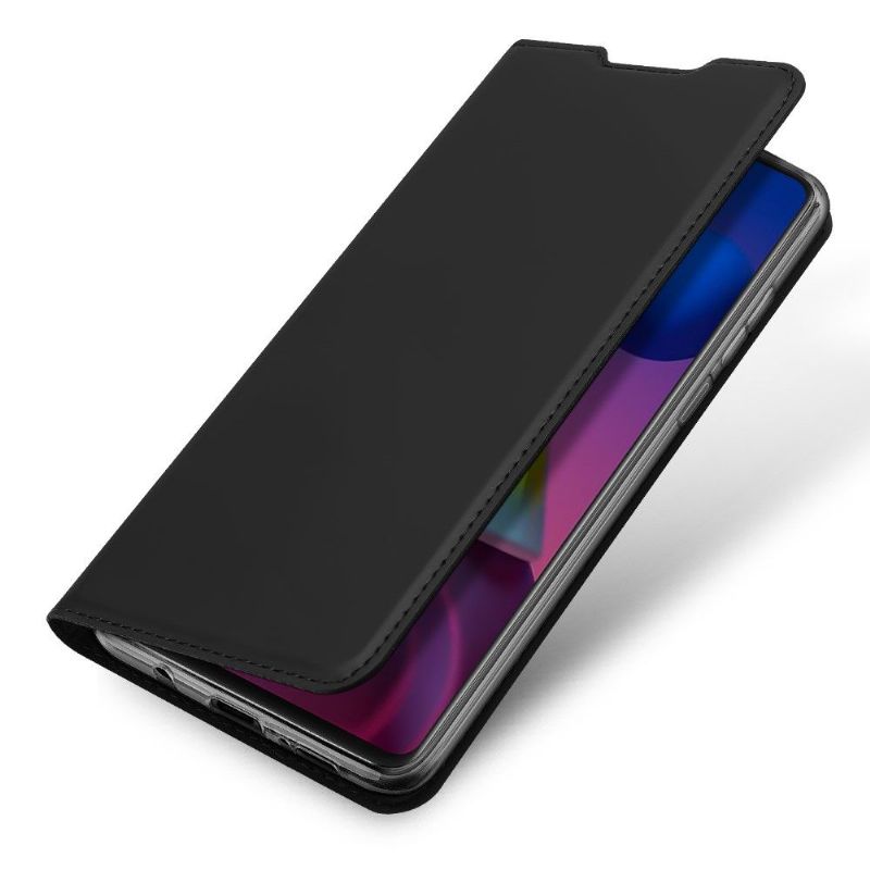 Lærdeksel Til Samsung Galaxy M51 Business Satin Effect